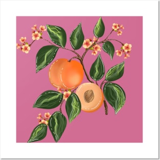 Peach pattern 5 Posters and Art